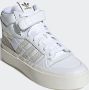 Adidas Originals Forum Bonega Mid Womens Ftwwht Orbgry Cbrown Schoenmaat 38 2 3 Sneakers GZ4293 - Thumbnail 3
