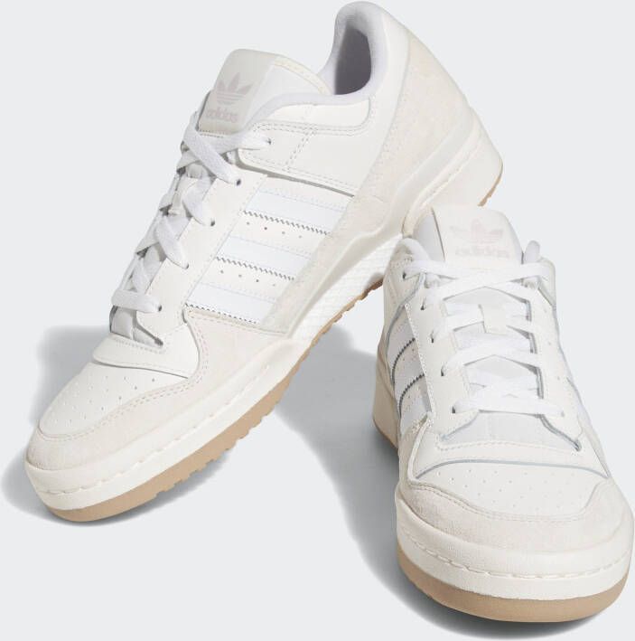 Adidas Originals Forum Low Cl Sneaker Basketball Schoenen chalk white supplier colour crystal white maat: 41 1 3 beschikbare maaten:41 1 3 42 - Foto 2