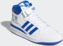 Adidas Originals Forum Mid Ftwwht Royblu Ftwwht Schoenmaat 44 2 3 Sneakers FY4976 - Thumbnail 4