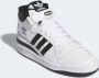 Adidas Originals Forum Mid sneakers wit zwart - Thumbnail 3