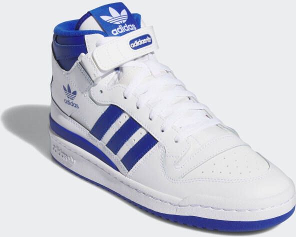 Adidas Originals Forum Mid sneakers wit blauw - Foto 3
