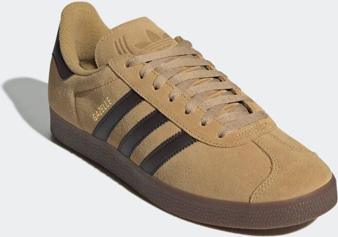 Adidas Originals Gazelle sneakers beige bruin - Foto 4