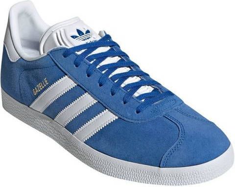 Adidas Originals Gazelle Sneaker Heren Blue/White Heren - Schoenen.nl