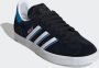 Adidas Originals Zwarte Gazelle Leren Sneakers Multicolor - Thumbnail 2