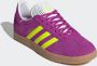 Adidas Originals Gazelle Dames Purple Burst Solar Yellow Off White- Dames Purple Burst Solar Yellow Off White - Thumbnail 2