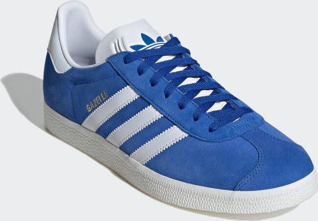 Adidas Originals Gazelle Blue Cloud White Core White- Blue Cloud White Core White - Foto 3
