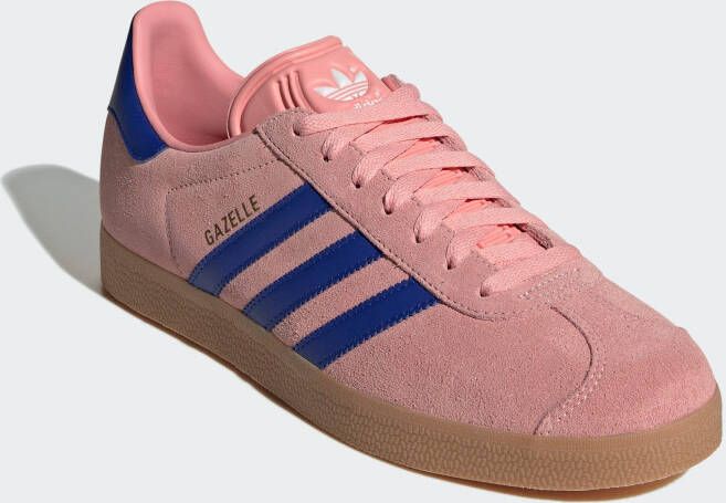 Adidas Gazelle Schoenen Roze Maat: 42 2 3 Leer Foot Locker - Foto 3
