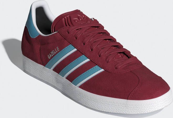Adidas Originals Rode Gazelle Sneakers Lente Collectie Red Heren - Foto 3