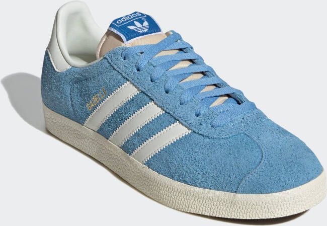 Adidas Originals Gazelle Light Blue Off White Cream White- Light Blue Off White Cream White