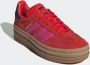 Adidas Gazelle Dames Schoenen Rood Maat: 38 2 3 Leer Foot Locker - Thumbnail 1