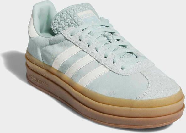 Adidas Originals Gazelle Bold W ash green off white gum 2 women turkoois 2 3 Schoenen