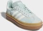 Adidas Originals Gazelle Bold W ash green off white gum 2 women turkoois 2 3 Schoenen - Thumbnail 1