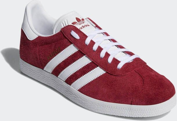 Adidas Originals Gazelle Shoes Collegiate Burgundy Cloud White Cloud White- Collegiate Burgundy Cloud White Cloud White - Foto 4