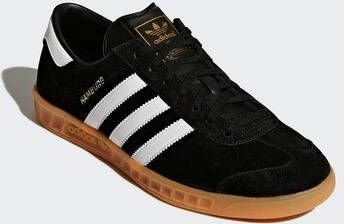 Adidas Originals Hamburg Heren Core Black / Cloud White / Gum Dames -  Schoenen.nl