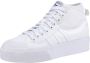 Adidas Originals Nizza Platform Mid Dames Cloud White Cloud White Cloud White Dames - Thumbnail 2