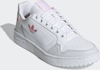 Adidas Originals NY 90 Schoenen Cloud White Solar Red Blue Bird Dames