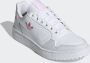Adidas Originals NY 90 Schoenen Cloud White Solar Red Blue Bird Dames - Thumbnail 2