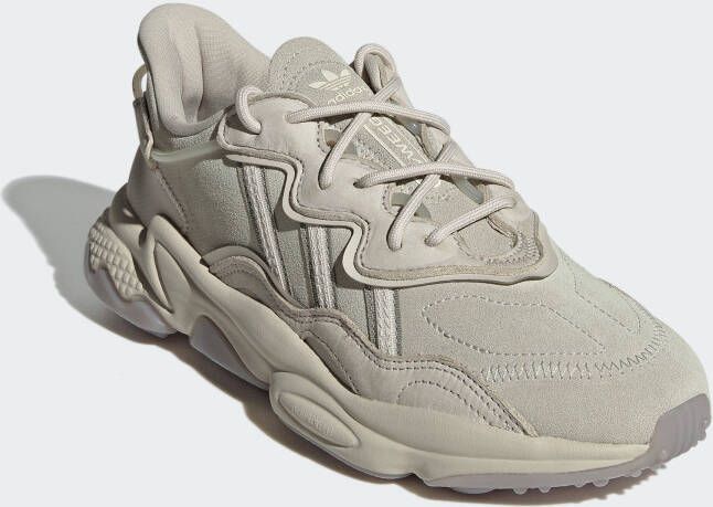 Adidas Originals Nieuwe Ozweego Sneakers Retro Futuristische Stijl Beige Dames - Foto 4
