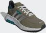 Adidas Originals Retropy F2 sneakers kaki zilver metallic olijfgroen - Thumbnail 5