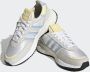 Adidas Originals Retropy F2 sneakers wit lichtblauw lichtgeel - Thumbnail 2