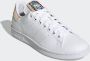 Adidas Originals Stan Smith sneakers wit lichtoranje lichtblauw - Thumbnail 2