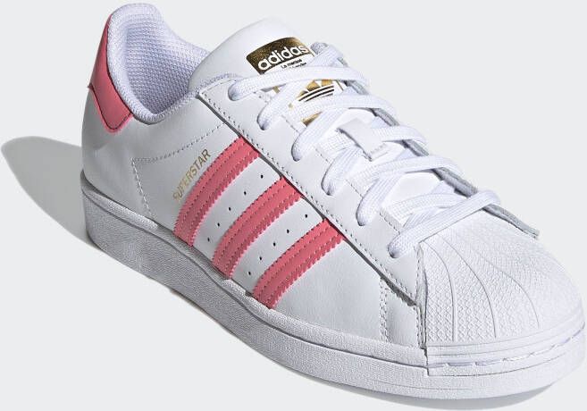 Adidas Originals Superstar Dames Cloud White Blue Oxide Gold Metallic