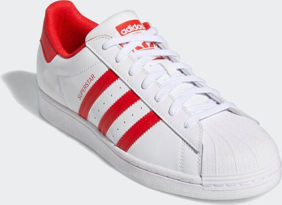 Adidas Originals Superstar Schoenen Cloud White Vivid Red Cloud White Heren - Foto 7