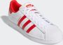 Adidas Originals Superstar Schoenen Cloud White Vivid Red Cloud White Heren - Thumbnail 2