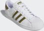 Adidas Originals Superstar sneakers wit olijfgroen - Thumbnail 3
