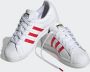 Adidas ORIGINALS Superstar Sneakers Ftwr White Better Scarlet Gold Metalic Dames - Thumbnail 2