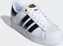 Adidas Superstar Bold W Dames Sneakers Ftwr White Core Black Gold Met - Thumbnail 5