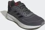Adidas Performance Duramo 10 hardloopschoenen grijs zwart rood - Thumbnail 3