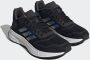 Adidas Performance Duramo 10 hardloopschoenen zwart lichtblauw metallic - Thumbnail 2