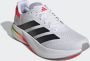 Adidas Performance Duramo Speed 2 hardloopschoenen wit zwart rood - Thumbnail 3
