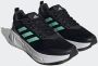 Adidas Performance Questar hardloopschoenen zwart mintgroen - Thumbnail 2