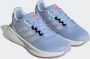 Adidas Performance Runfalcon 3.0 hardloopschoenen lichtblauw zilvergrijs - Thumbnail 3