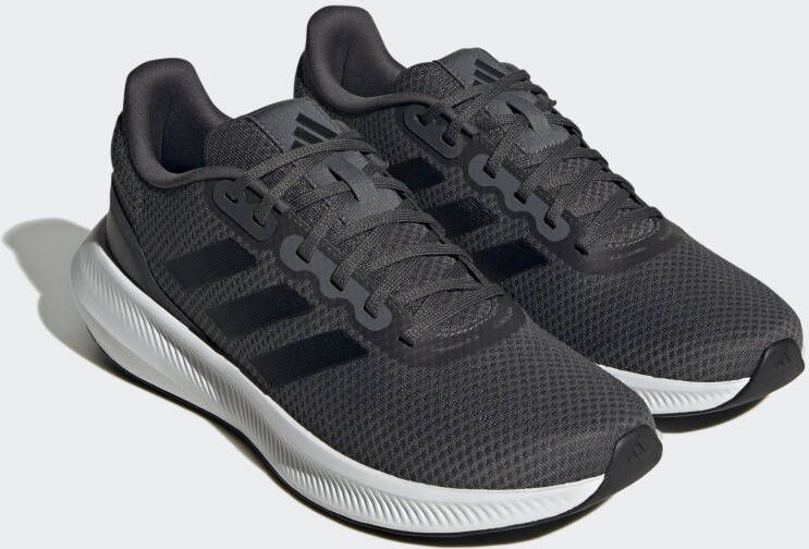 Adidas Perfor ce Runfalcon 3.0 hardloopschoenen grijs zwart antraciet - Foto 3