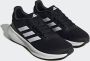 Adidas Performance Runfalcon 3.0 hardloopschoenen zwart wit - Thumbnail 4