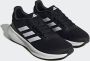 Adidas Perfor ce Runfalcon 3.0 hardloopschoenen zwart wit - Thumbnail 4