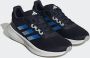 Adidas Runfalcon 3.0 Sneakers Zwart Blauw Mannen - Thumbnail 2