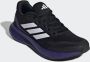 Adidas Performance RunFalcon 5 hardloopschoenen zwart paars - Thumbnail 2