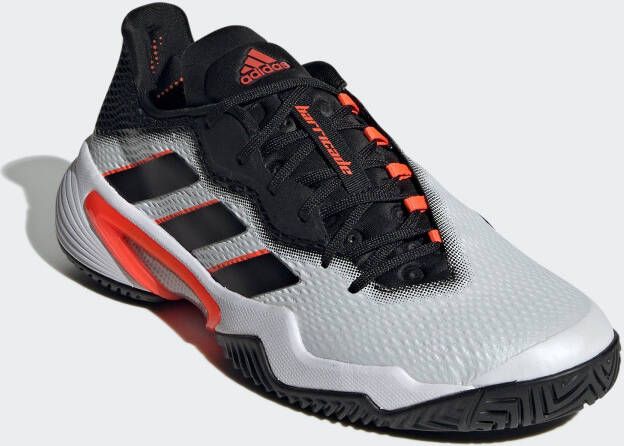 Adidas Barricade Heren Sportschoenen Tennis Smashcourt Black White - Foto 2