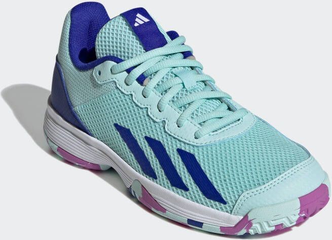 Adidas Perfor ce Courtflash Tennis Schoenen Kinderen Turquoise