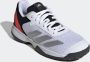Adidas Perfor ce Courtflash Tennis Schoenen Kids Kinderen Wit - Thumbnail 2