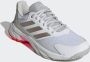 Adidas Performance Courtjam Control 3 Tennis Schoenen Dames Wit - Thumbnail 3
