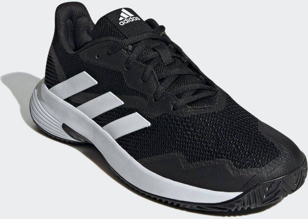 Adidas CourtJam Control Clay Heren Sportschoenen Tennis Black White - Foto 4