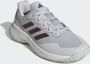 Adidas Performance Gamecourt 2.0 Tennisschoenen Dames Grijs - Thumbnail 2