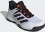 Adidas Adizero Club Tennis voorschools Schoenen White Mesh Synthetisch - Thumbnail 3