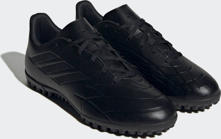 Adidas copa pure.4 tf Kunstgras voetbal schoen heren Black Black White - Foto 3