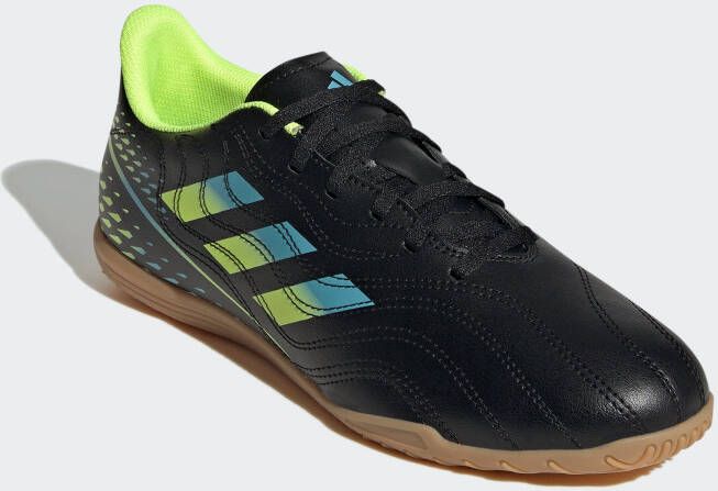 Adidas Copa Sense.4 Gras Kunstgras Voetbalschoenen (FxG) Zwart Blauw Geel - Foto 3